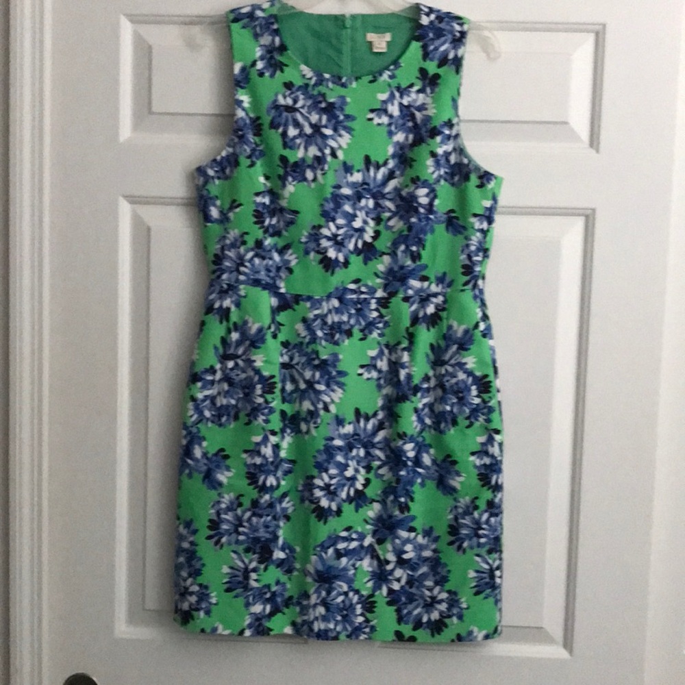 J Crew Women’s Textured Linen Dress